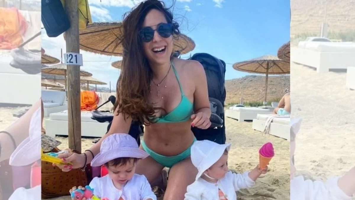 Περήφανη θεία η Κασσιανή Τανιμανίδη - Η φωτογραφία με τις ανιψιές της την ώρα που χορεύουν