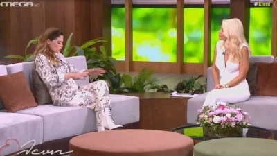 Αναφώνησε η Ελένη Μενεγάκη με την εγκυμονούσα Μαίρη Συνατσάκη - «Στην κατάσταση που είσαι πρέπει να...»