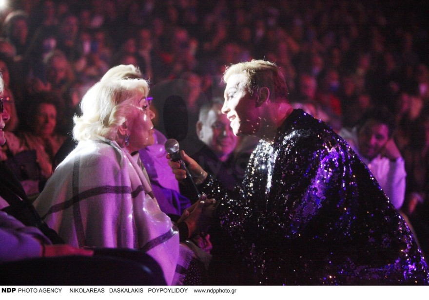 Μαρινέλλα με τον Τάκη Ζαχαράτο