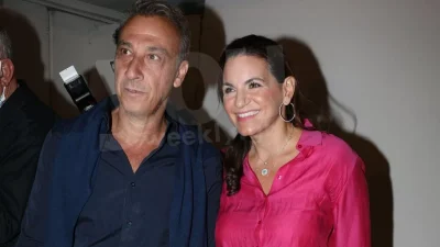 Μίνως Μάτσας – Όλγα Κεφαλογιάννη: Αποκλειστικές φωτογραφίες από τη νέα κοινή εμφάνιση για το ζεύγος