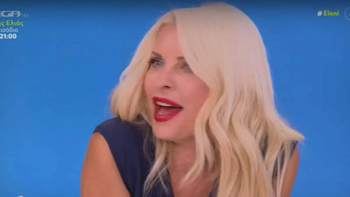 Την έδωσε ''στεγνά'' η Ελένη Μενεγάκη - Η ''πιπεράτη'' αποκάλυψη για συνάδελφό που διέκοψε σε ακατάλληλη στιγμή
