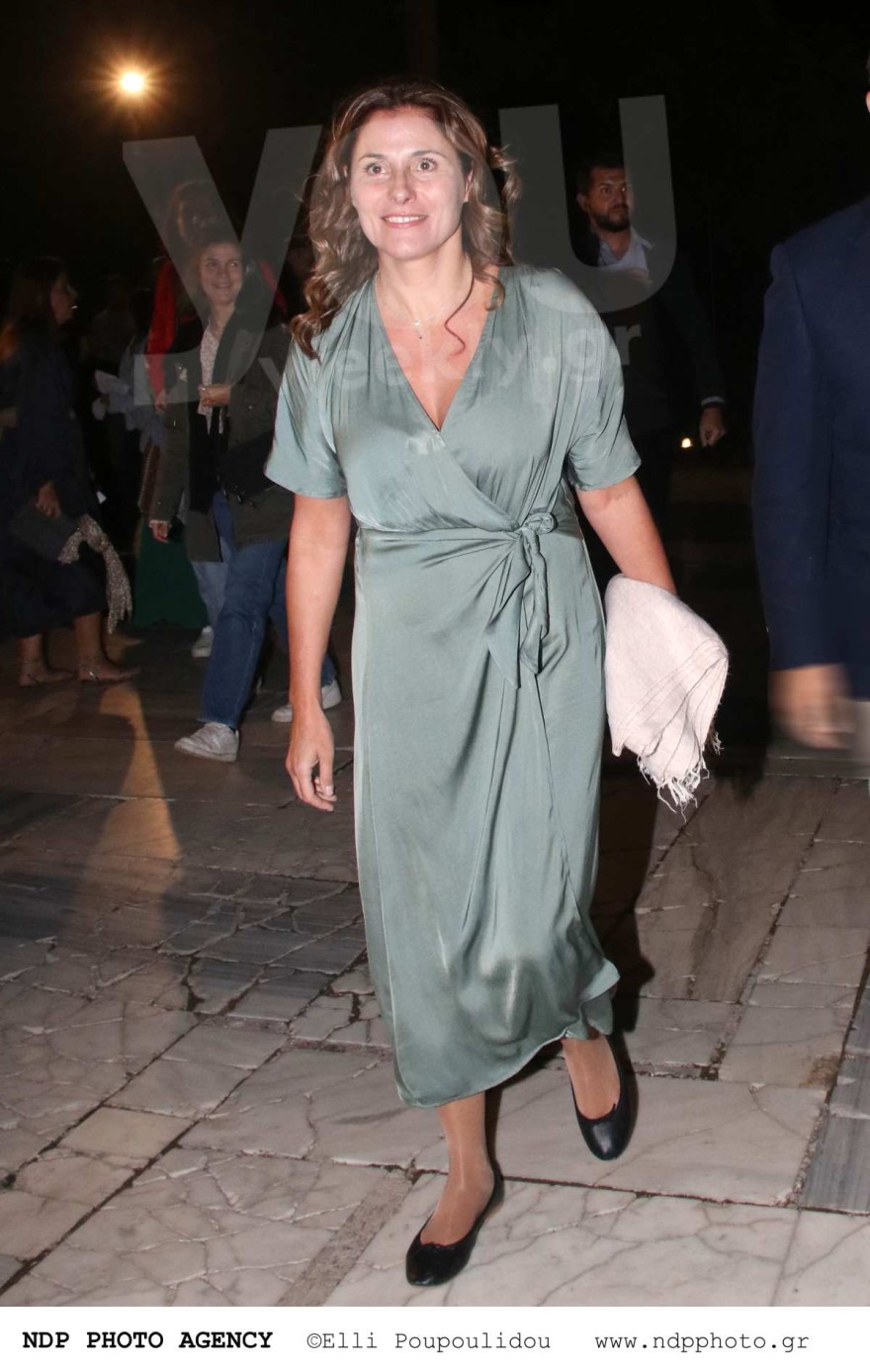 Βραδινή έξοδος στο Ηρώδειο - Τσίπρας  με Μπέτυ Μπαζιάνα