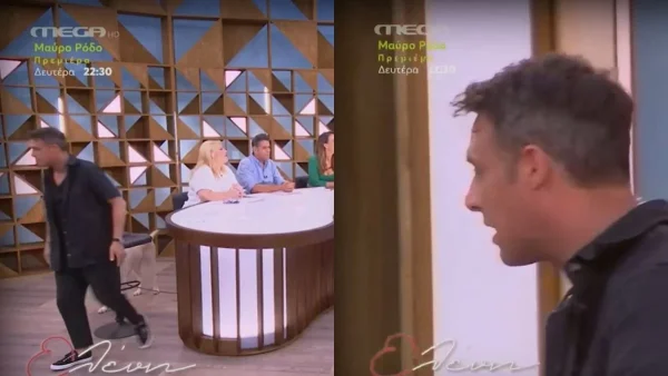 Αποχώρησε από το πλατό της εκπομπής της Ελένης Μενεγάκη ο Σάββας Πούμπουρας - Τι συνέβη