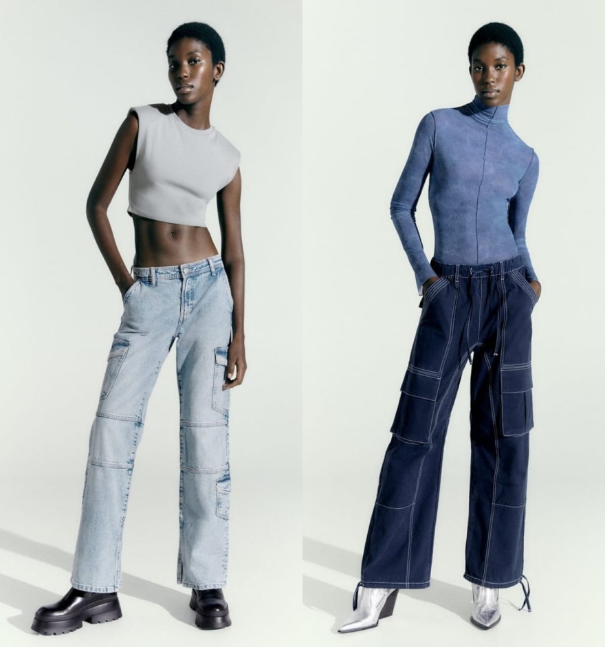 Zara παντελόνια