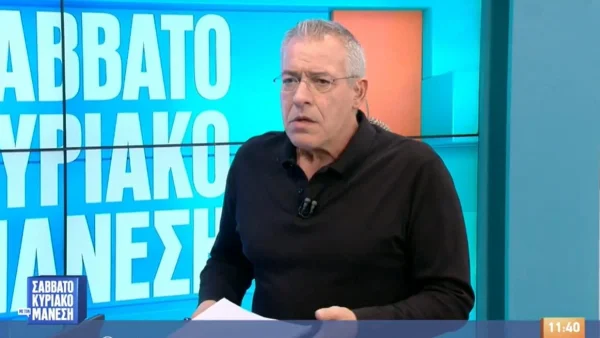 «Συνεχίζουμε έτσι και ας πάμε και στο 0» - "Χείμαρρος" ο Νίκος Μάνεσης στην εκπομπή του για τα νούμερα τηλεθέασης