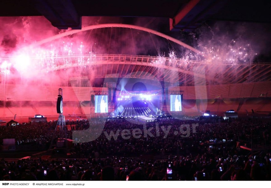 συναυλία Αργυρού & 50 Cent κοσμοσυρροή