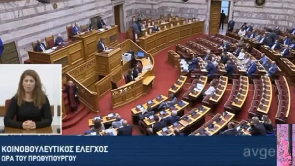 Ατύχημα για την Σοφία Βούλτεψη μέσα στη Βουλή - Τρόμαξαν όλοι στην αίθουσα