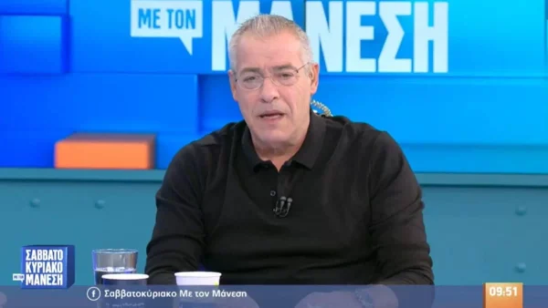 «Οι 40χρονοι έβλεπαν cartoon για 3χρονα» - Η απάντηση του Νίκου Μάνεση στο ντόρο που έγινε με την τηλεθέαση