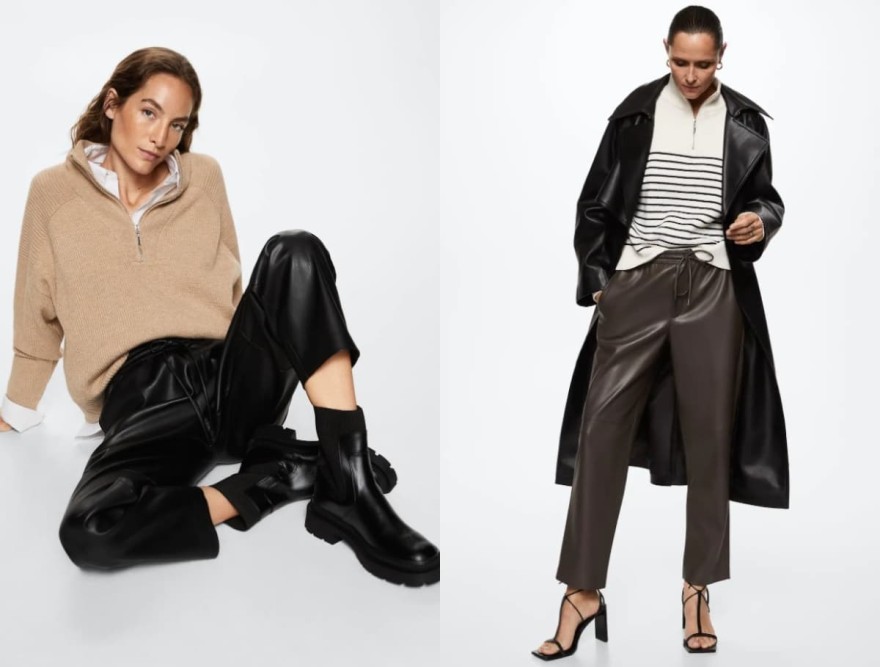 Mango παντελόνι