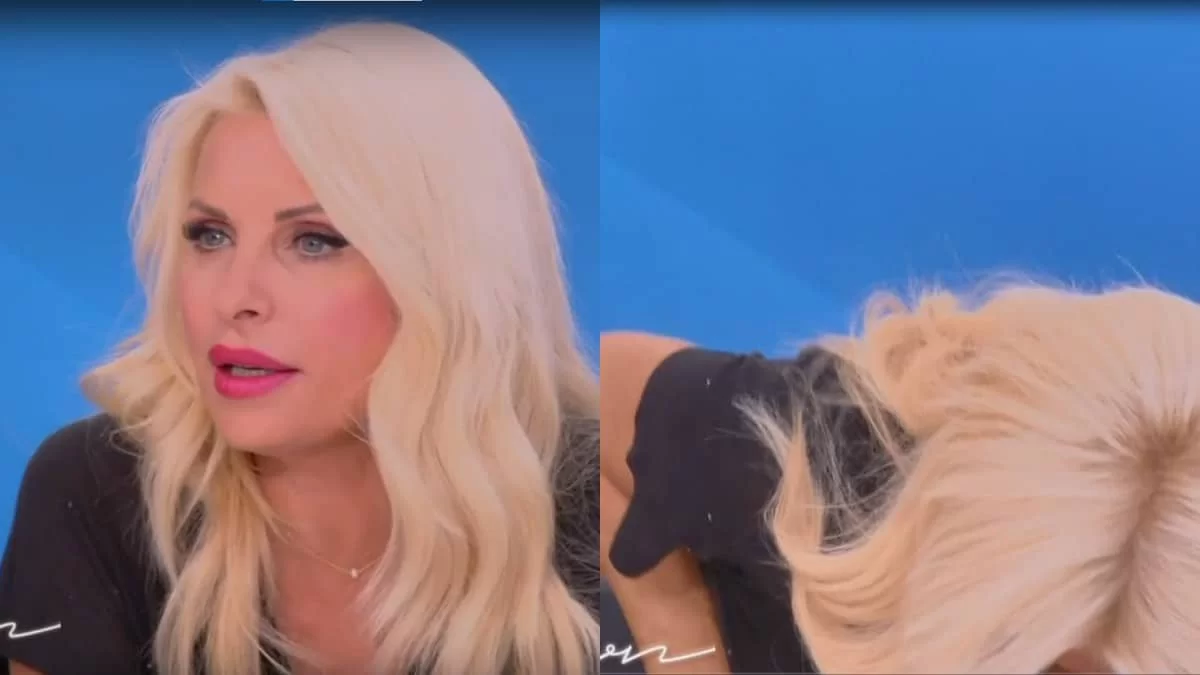 "Κοκκίνησε" από την ντροπή της η Ελένη Μενεγάκη - «Άναψε μεσημεριάτικα»