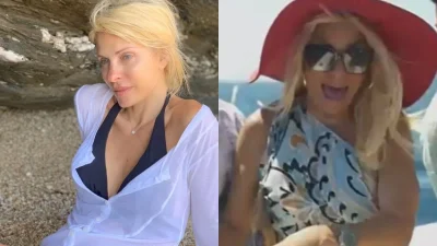 Την άκουσε όλη η Άνδρος - Τα ουρλιαχτά της Ελένης Μενεγάκη σε σκάφος μεσοπέλαγα του νησιού