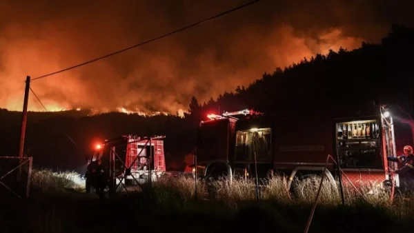 Φωτιά στην Καρυώνα Λέσβου