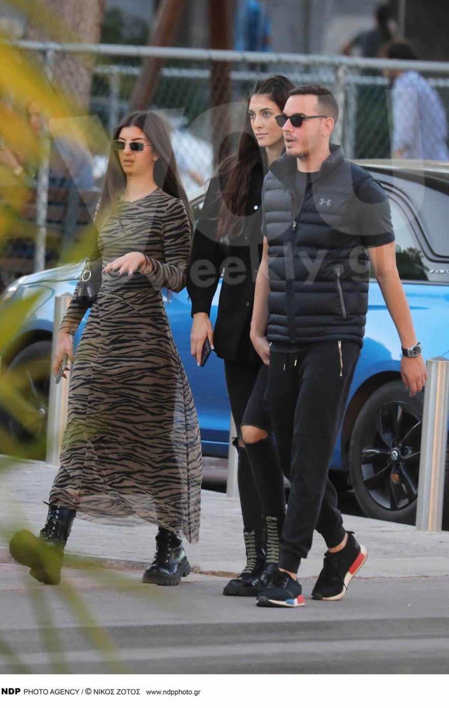 Αποκλειστική φωτογραφία της Εύης Ιωαννίδου με τον σύντροφο