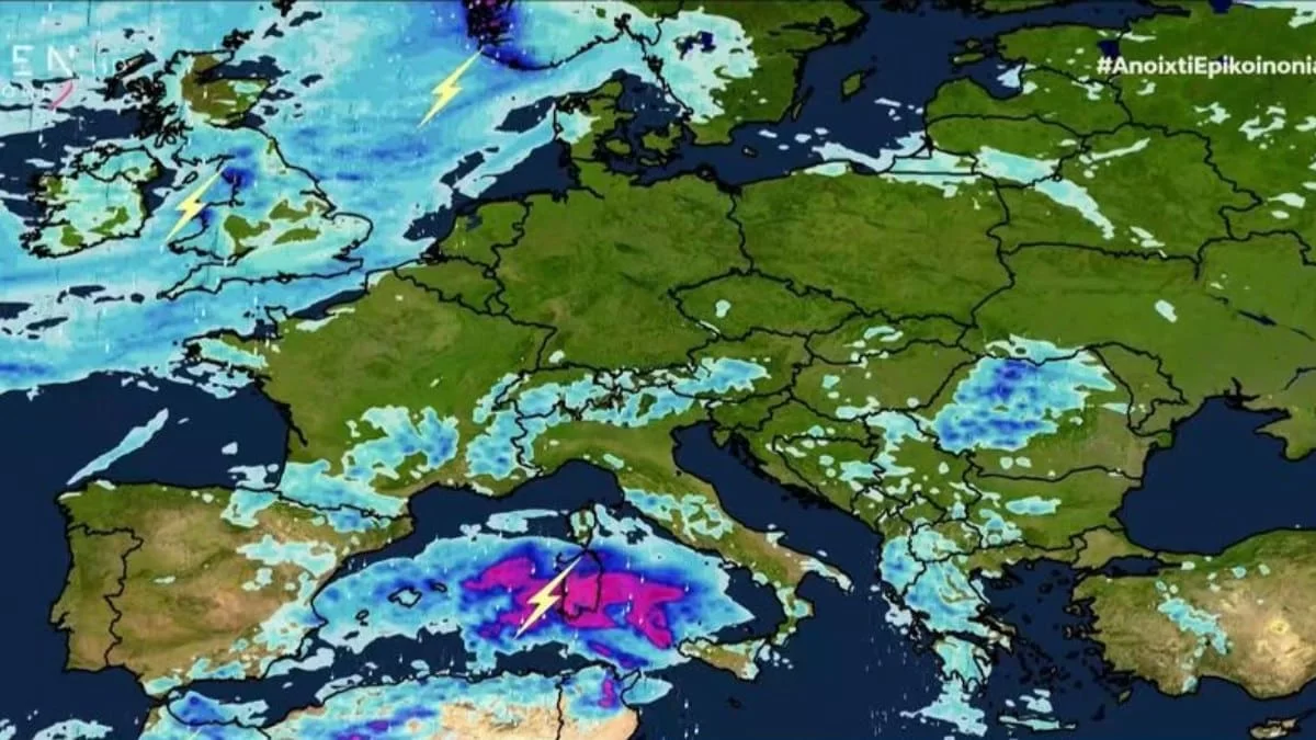 Καιρός 12/10: Νεφώσεις παροδικά αυξημένες με τοπικές βροχές σήμερα - Που θα σημειωθούν