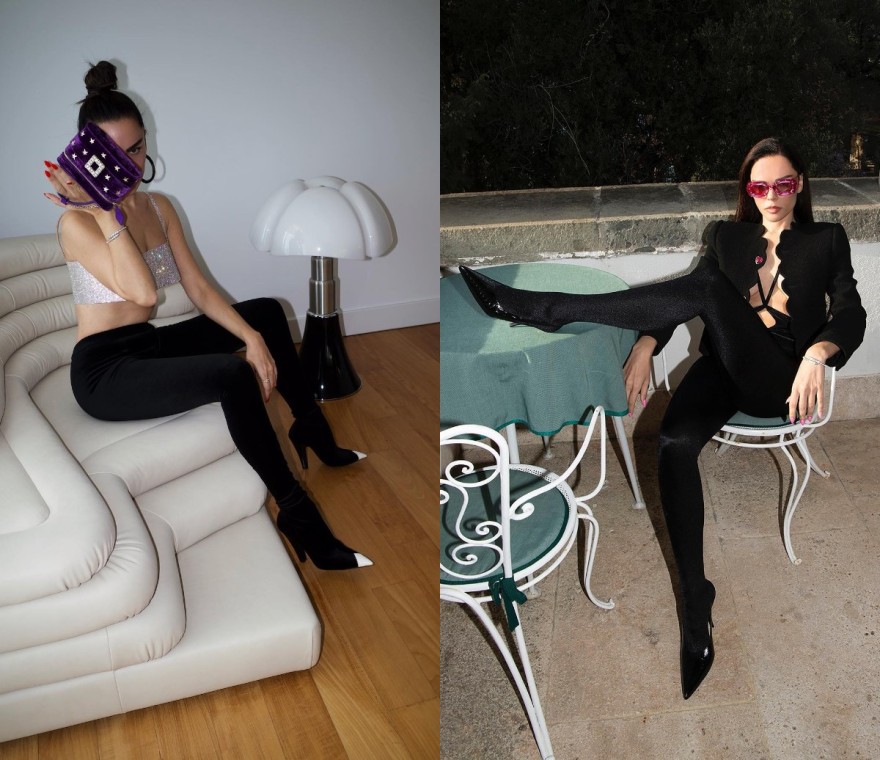 Leggings & γόβες