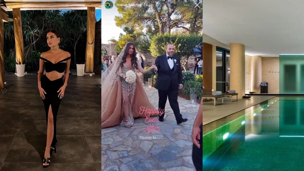 Στο Μιλάνο για ταξίδι του μέλιτος η Μαρία Λέκα και ο σύζυγός τους - Φαντασμαγορικές φωτογραφίες