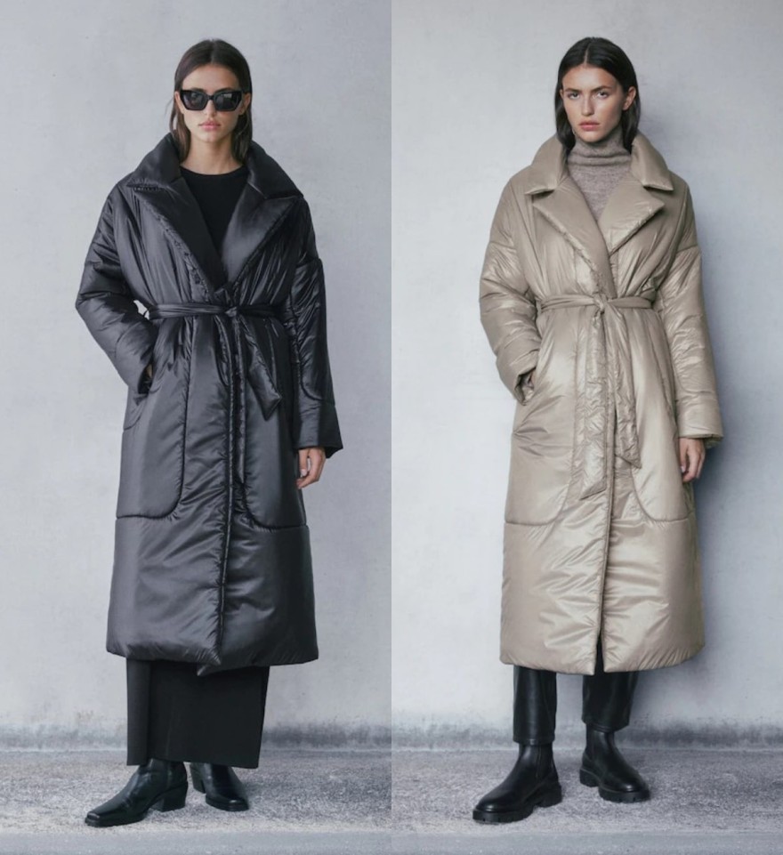 Massimo Dutti puffers