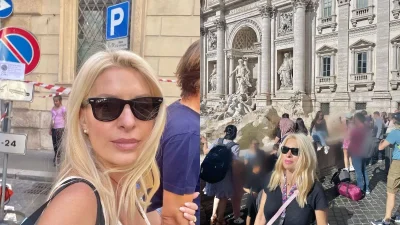 Απίστευτο περιστατικό με την Ελένη Μενεγάκη μέσα στο Βατικανό