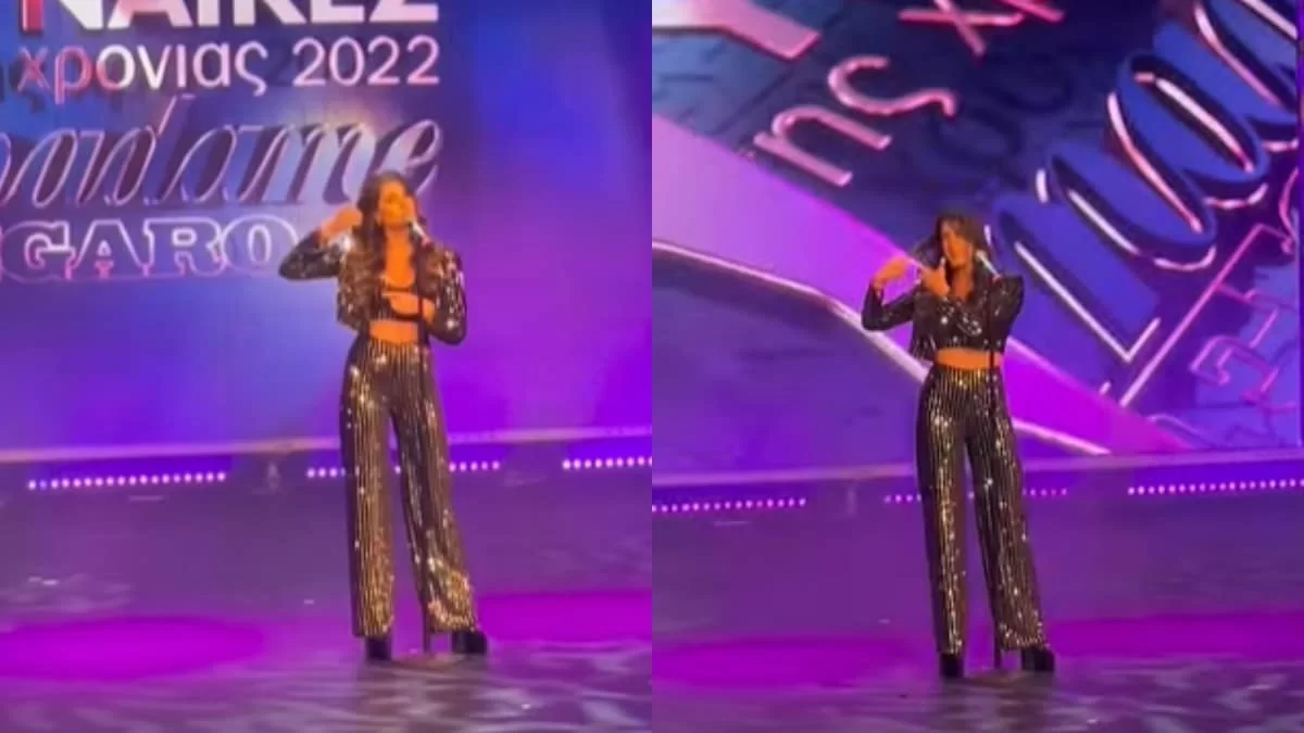 Έκοψε τα μαλλιά της επί σκηνής - Η συγκινητική κίνηση της Παυλίνας Βουλγαράκη για τις γυναίκες στο Ιράν