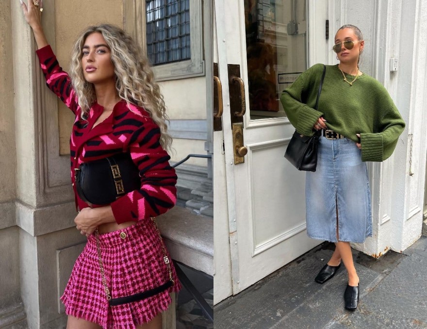 Πολύχρωμα πλεκτά: Η πιο cool τάση του φθινοπώρου είναι εδώ - Πως τα συνδυάζουν οι fashionistas