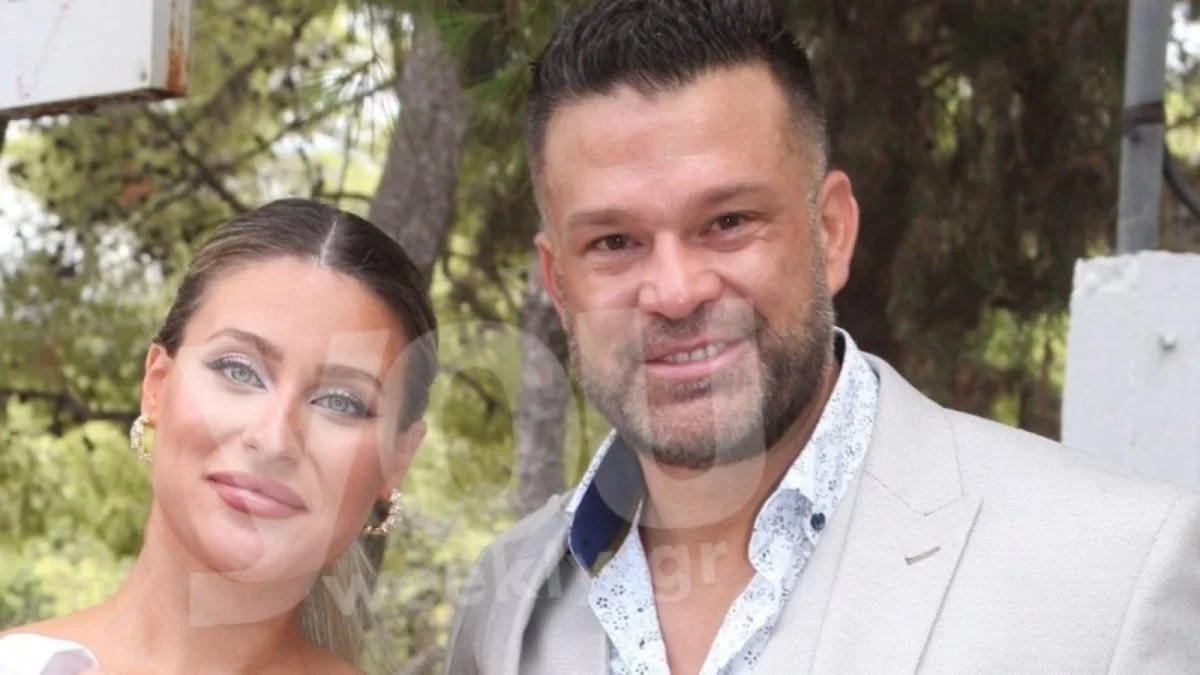 Κώστας Σόμμερ - Βαλεντίνη Παπαδάκη: Οι πρώτες δηλώσεις του ζευγαριού μετά τη βάφτιση του γιους τους