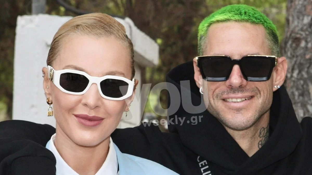 Εκείνος φόρεσε φούτερ, εκείνη... - Το ανδρόγυνο look της Τάμτα, στο πλευρό του Πάρι Κασιδόκωστα, σε βάφτιση στο Καβούρι