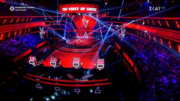 Σείστηκε το πλατό του The Voice - Έπαθε πλάκα μέχρι και ο Γιώργος Λιανός με την εκρηκτική εμφάνιση της Έλενας Παπαρίζου