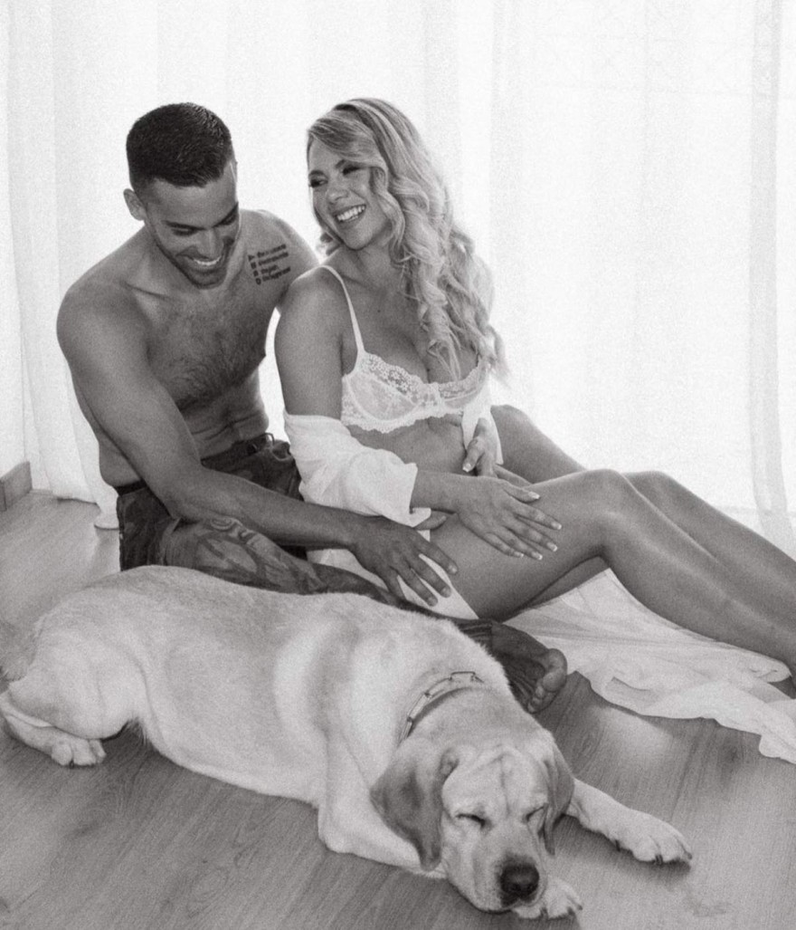 Η πρώτη φωτογραφία της Ούρσουλας Βλάχου με το μωράκι της 