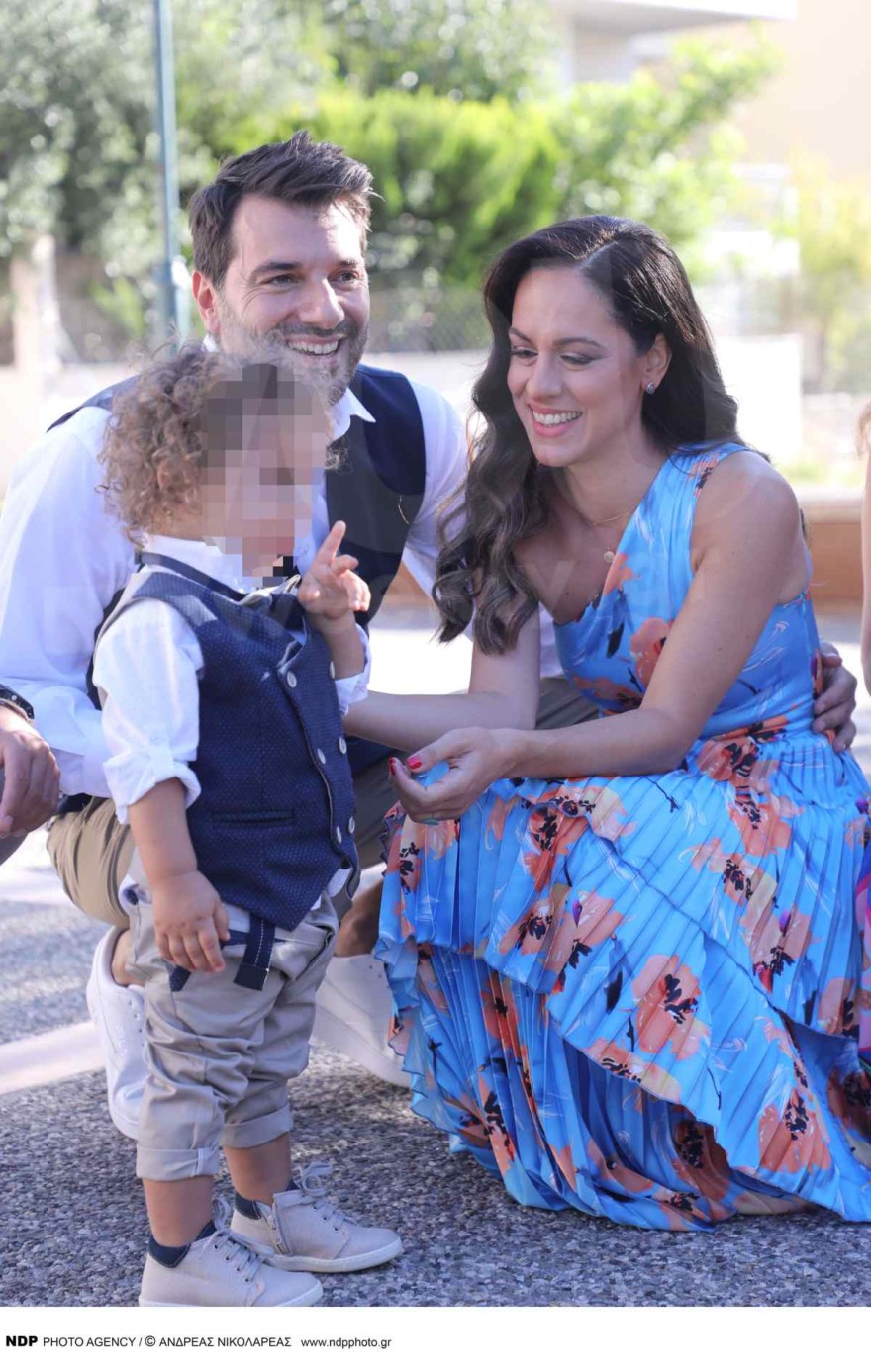 Ο Παναγιώτης Χατζηδάκης βάφτισε τον γιο του