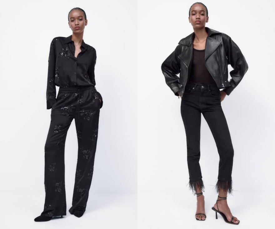 Zara παντελόνια