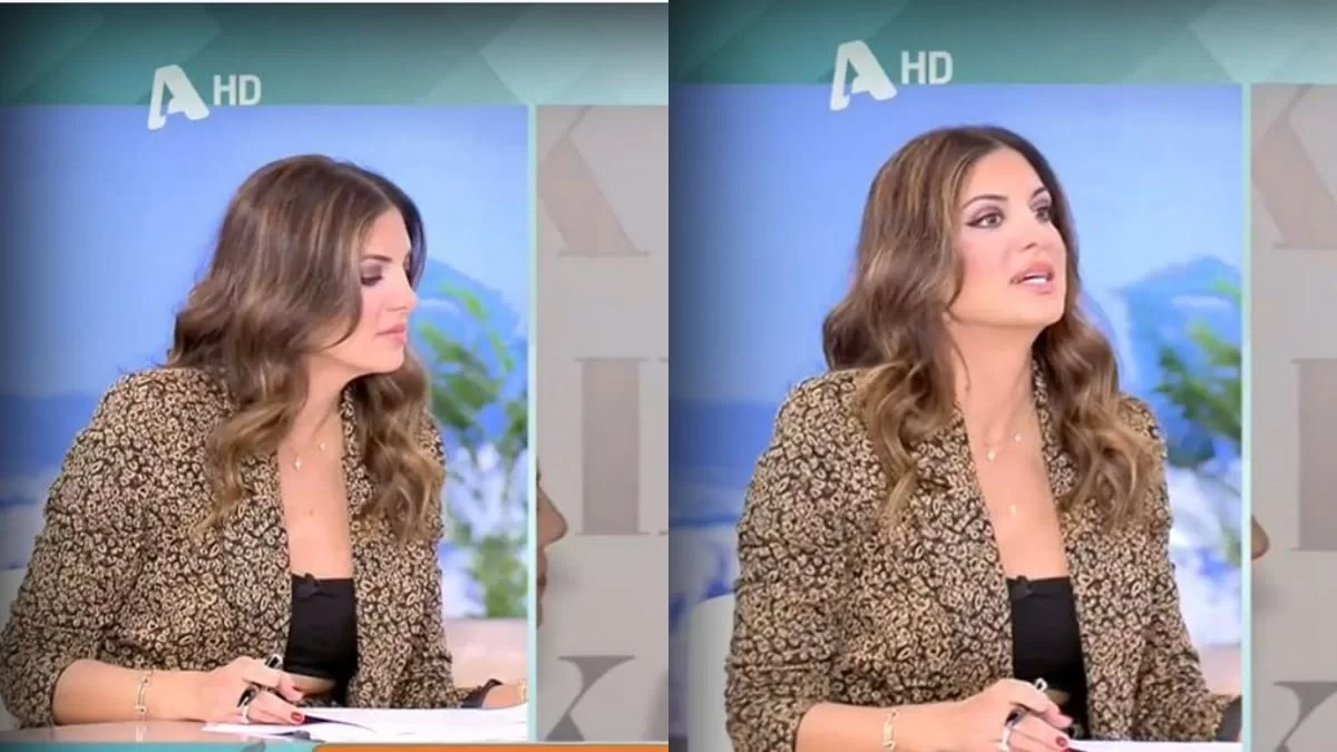 Αναστατωμένη στο πλατό του Happy Day η Σταματίνα Τσιμτσιλή - Το μήνυμα που την έκανε να χάσει τα λόγια της