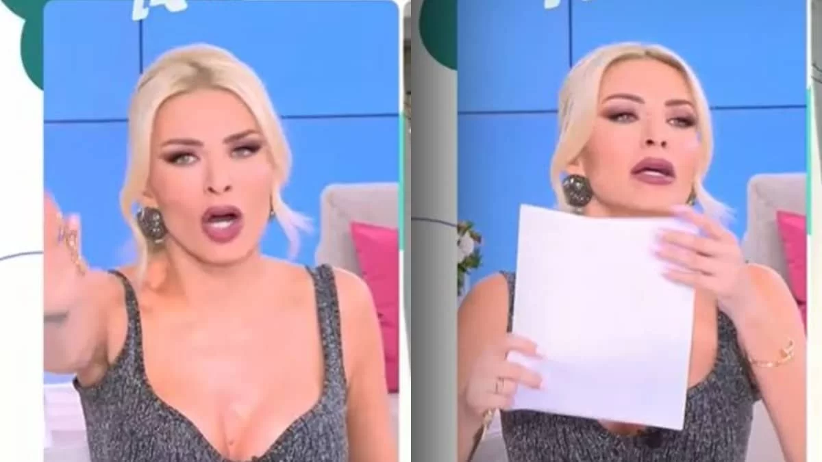 «Τέλος! Κόψτε την σύνδεση...» - Εκτός εαυτού η Καινούργιου στο πλατό του Super Κατερίνα