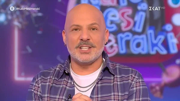 «Θέλω να πω περαστικά, στον Τάσο μου» - Η σπάνια εξομολόγηση του Νίκου Μουτσινά για την προσωπική του ζωή στον αέρα του ΣΚΑΪ