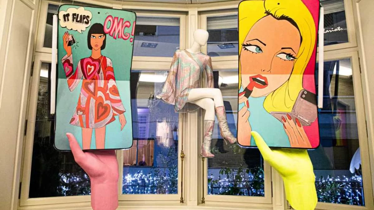 H προηγμένη τεχνολογία της Samsung Electronics Hellas συναντά την κομψότητα του οίκου Celia Kritharioti Couture