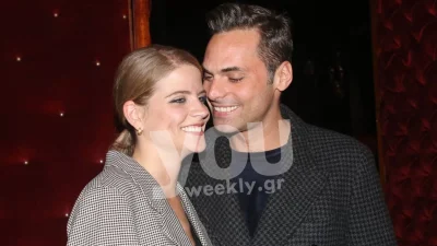 Απλό, λιτό και απέριττο - Το δέντρο που στόλισαν στο σπίτι τους η Δανάη Μιχαλάκη και ο Γιώργος Παπαγεωργίου