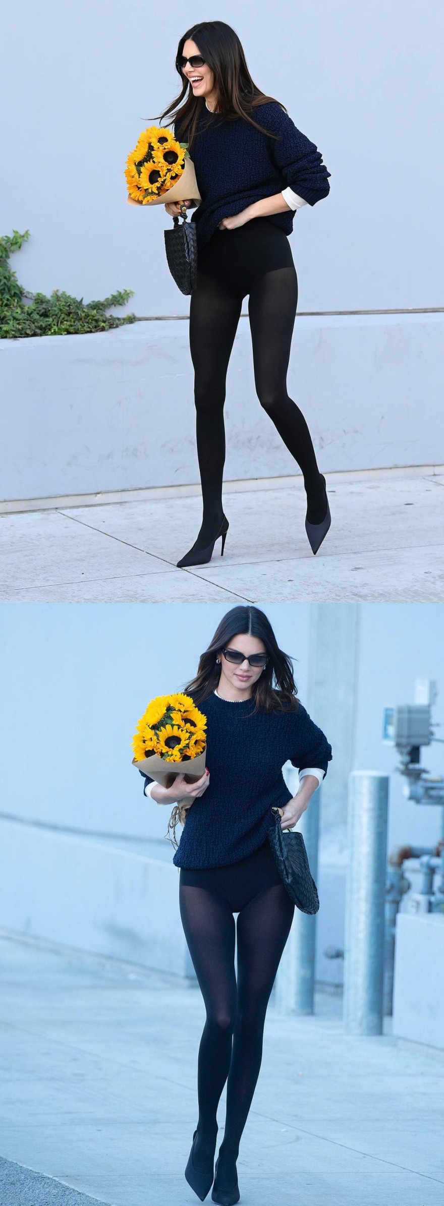 Η Kendall Jenner φόρεσε το μαύρο καλσόν ως παντελόνι - Είναι αυτή η νέα τάση;