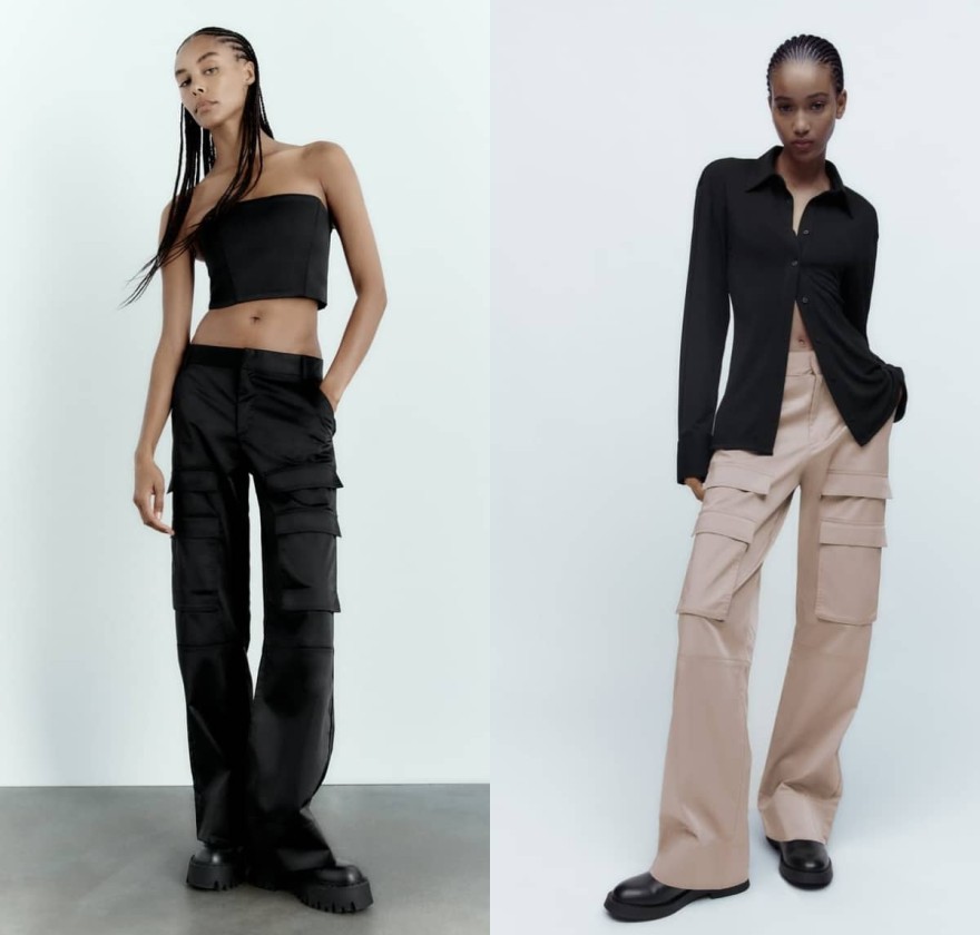 Zara παντελόνι