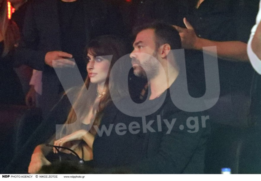 Ιωάννα Σαρρή Γιώργος Σαμπάνης βραδινή έξοδος