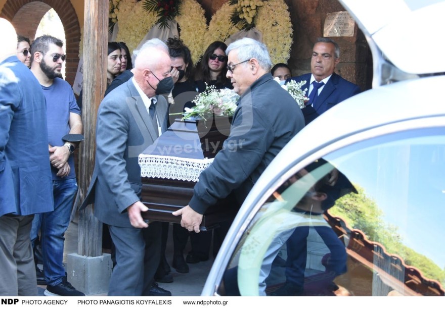 Η κηδεία του Ηλία Ζερβού