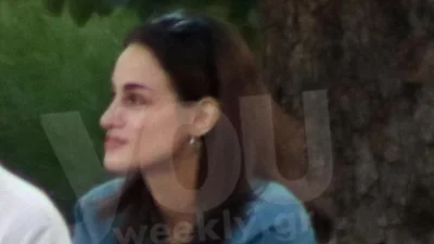 Της κρατούσε το χέρι -  Σπάνια έξοδος για τη Μαρία Βοσκοπούλου με την Κερκυραία γιαγιά της