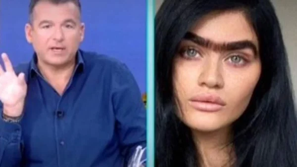 Δεν εννοούσε τα φρύδια της - Σε αυτό το σημείο του σώματος της Χατζηπαντελή εστίασε ο Γιώργος Λιάγκας