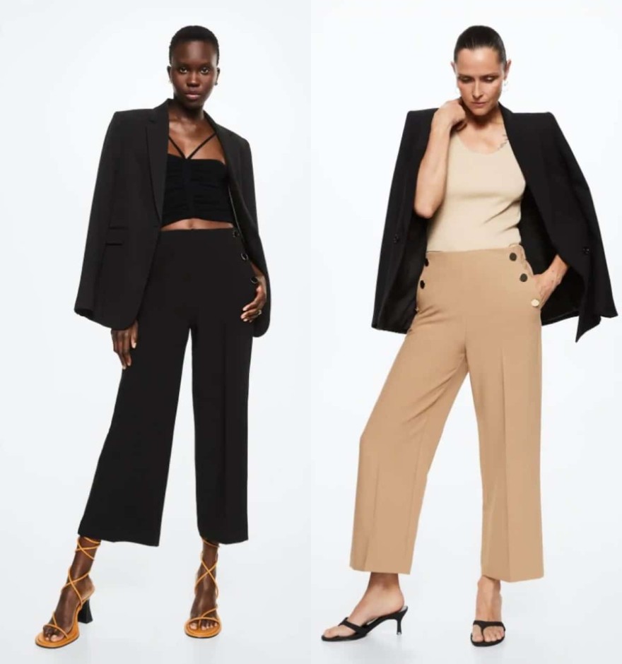 Mango παντελόνι