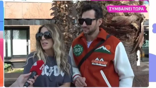 Πρώτη φορά τηλεοπτικά: Η ανακοίνωση Πάνου Καλίδη - Λεάννας Μάρκογλου για τις φήμες χωρισμού