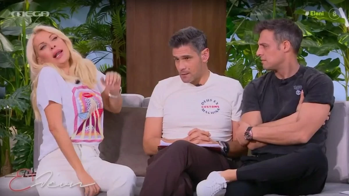 «Ήμουν στην κουζίνα και άκουγα τη φωνή του Δημήτρη...» - Η Ελένη Μενεγάκη "ξεμπρόστιασε" στον αέρα τον Ουγγαρέζο και τον Πούμπουρα