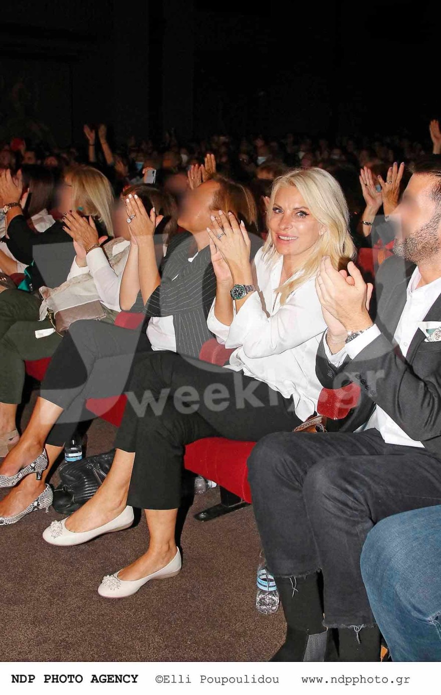 Ελένη Μενεγάκη βραδινή έξοδος