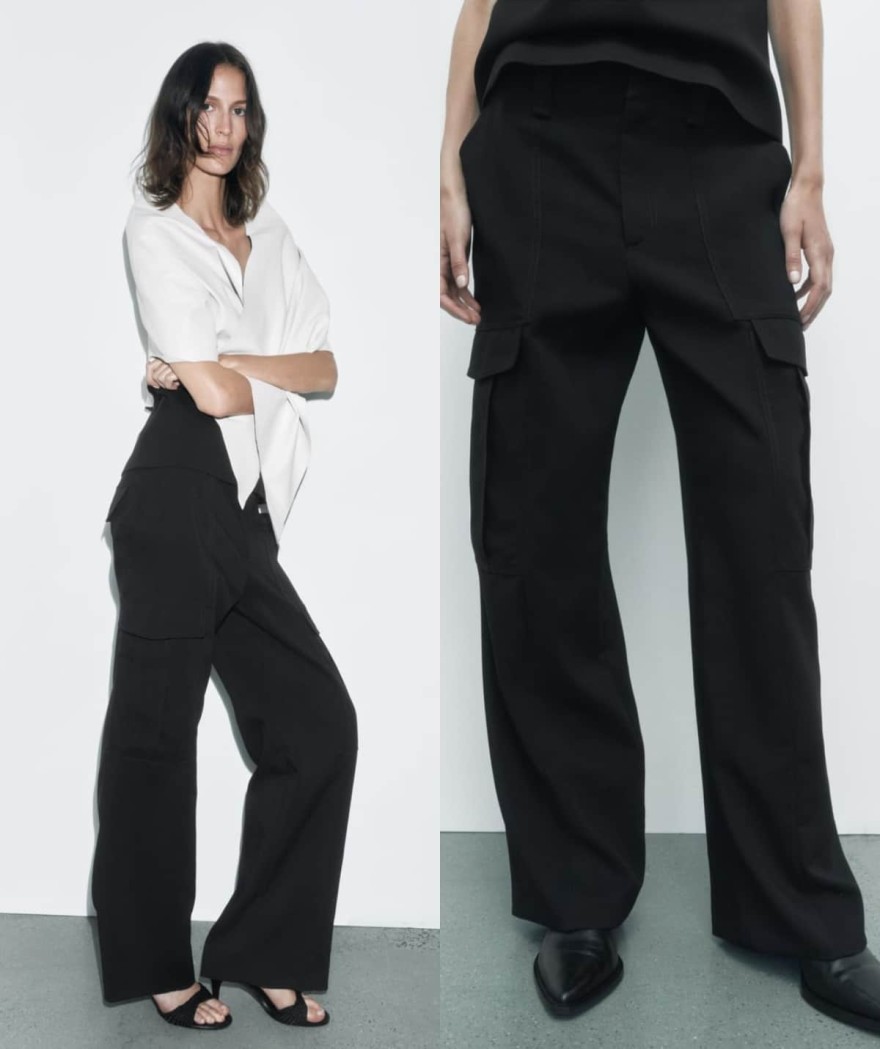 Zara παντελόνια