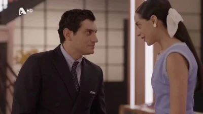 Παράδεισος των Κυριών: «Ω να σου...» - Έξαλλο το twitter για το φιλί του Ντίνου και της Μιράντας