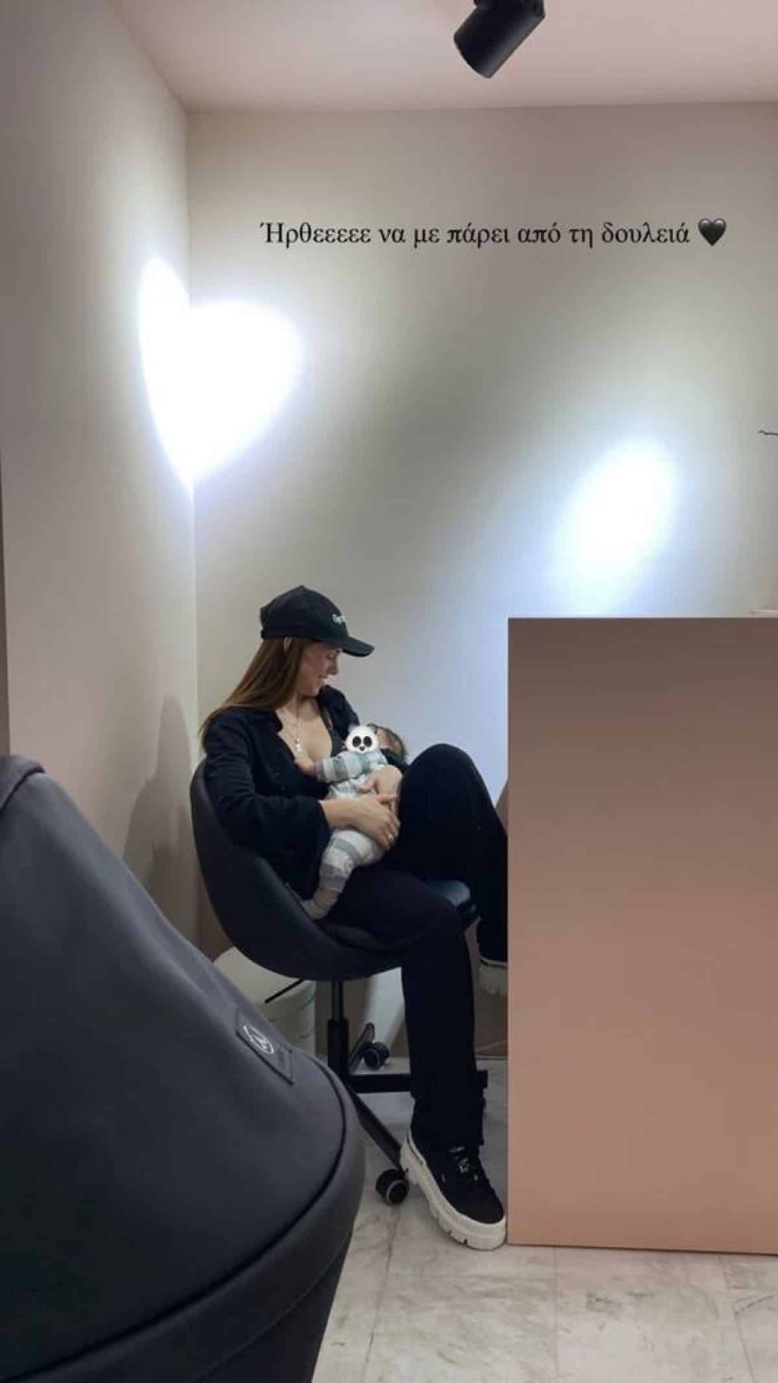 Ιωάννα Σιαμπάνη παιδί