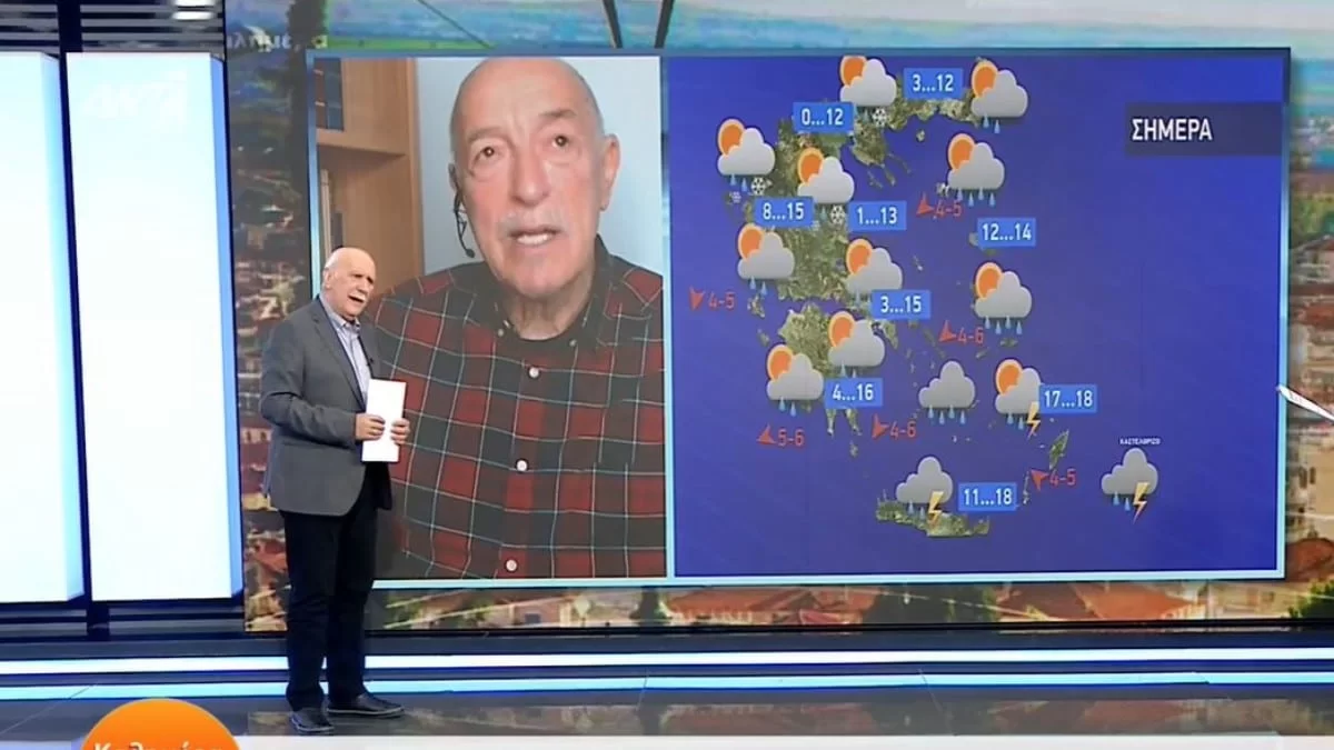 Προειδοποιεί ο Τάσος Αρνιακός για νέα κακοκαιρία - Έρχονται χιόνια ακόμη και...