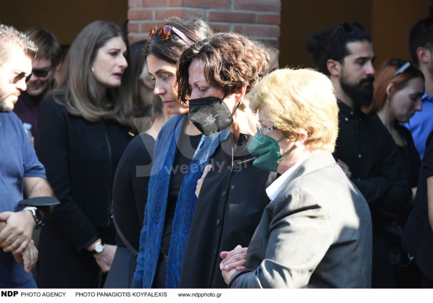 Θρήνος στην κηδεία του Ηλία Ζερβού